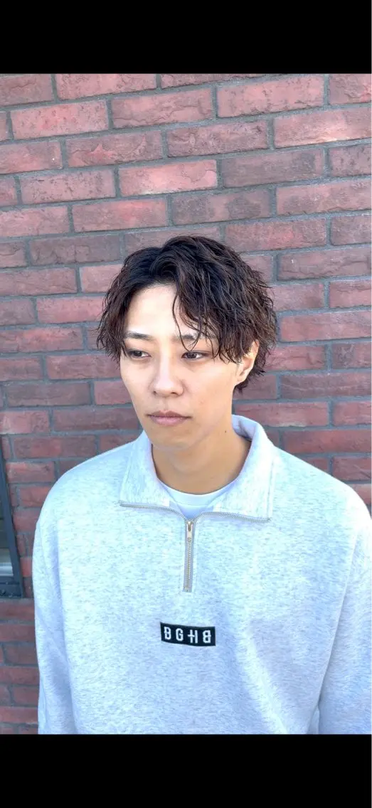“雰囲気ある男”カット＋シャンプーの写真