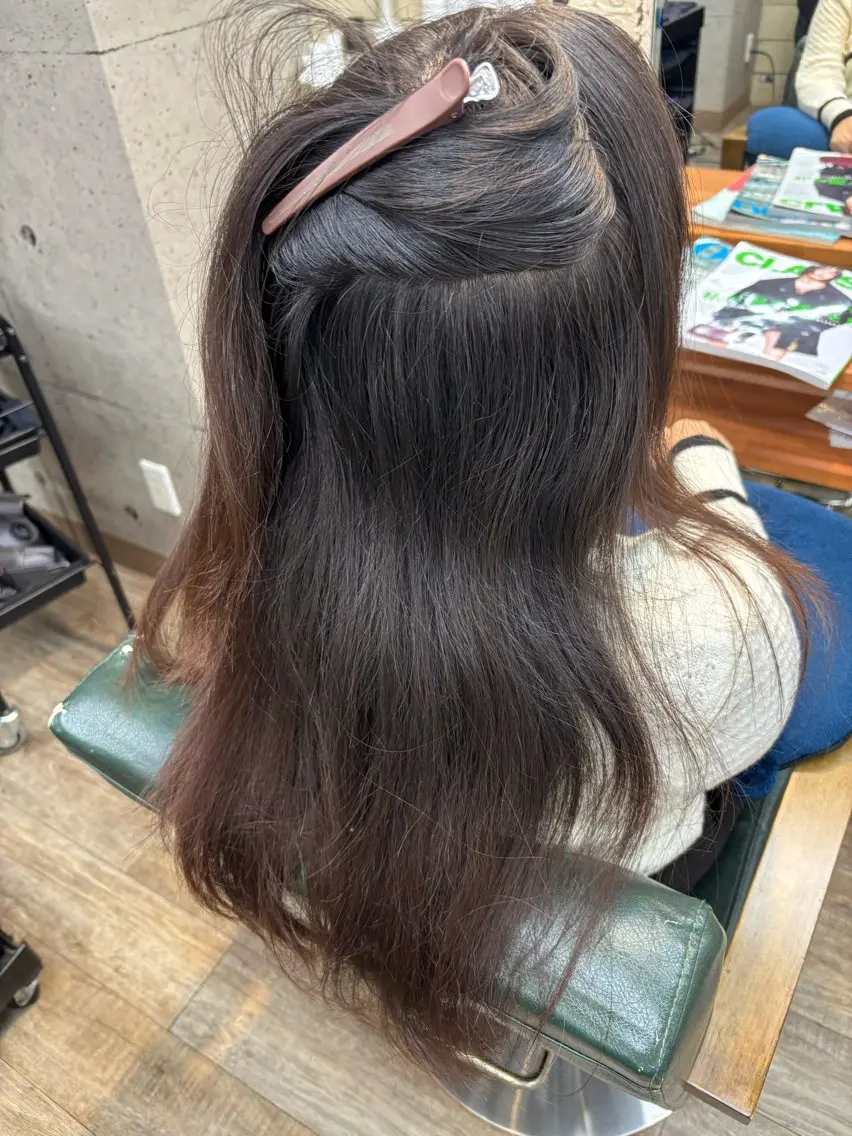ロング パーマ 縮毛矯正 🌟CUORE 柵木遥斗🌟のヘアスタイル