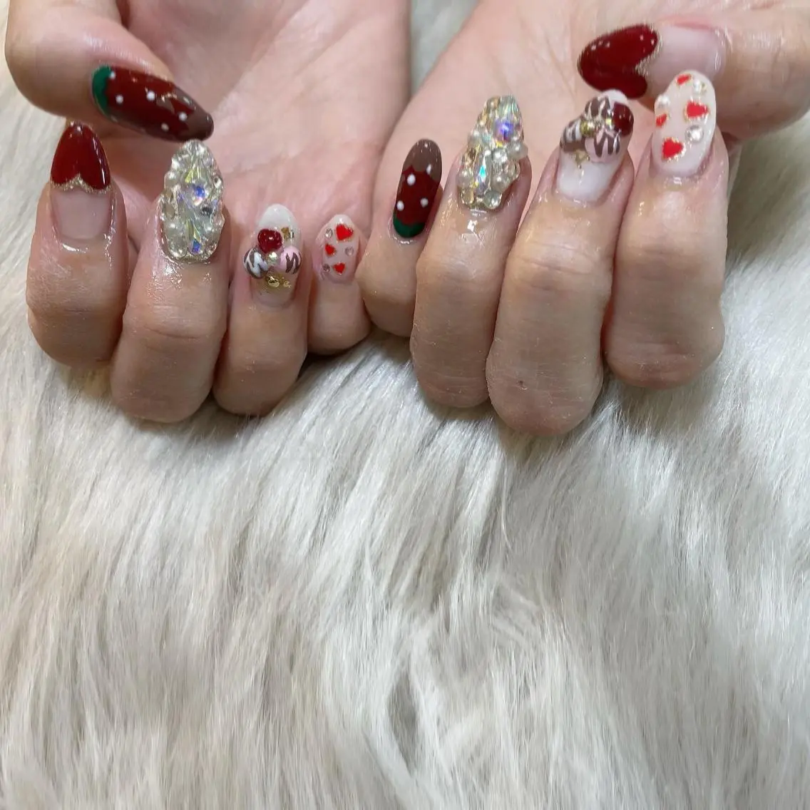 ネイル バレンタイン Nail Salon Gummi.のネイルデザイン