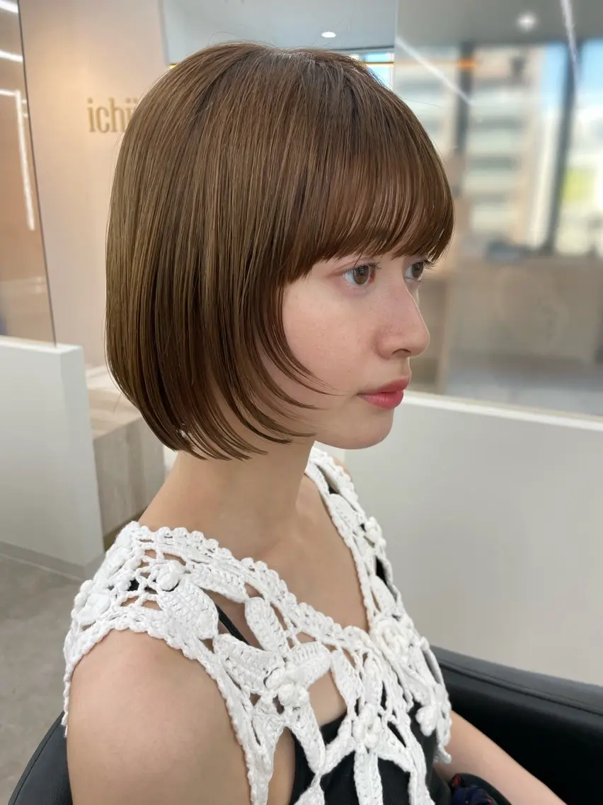 【本日限定】❣️ブリーチなしダブルカラー❣️【方より上のボブの方限定】の写真