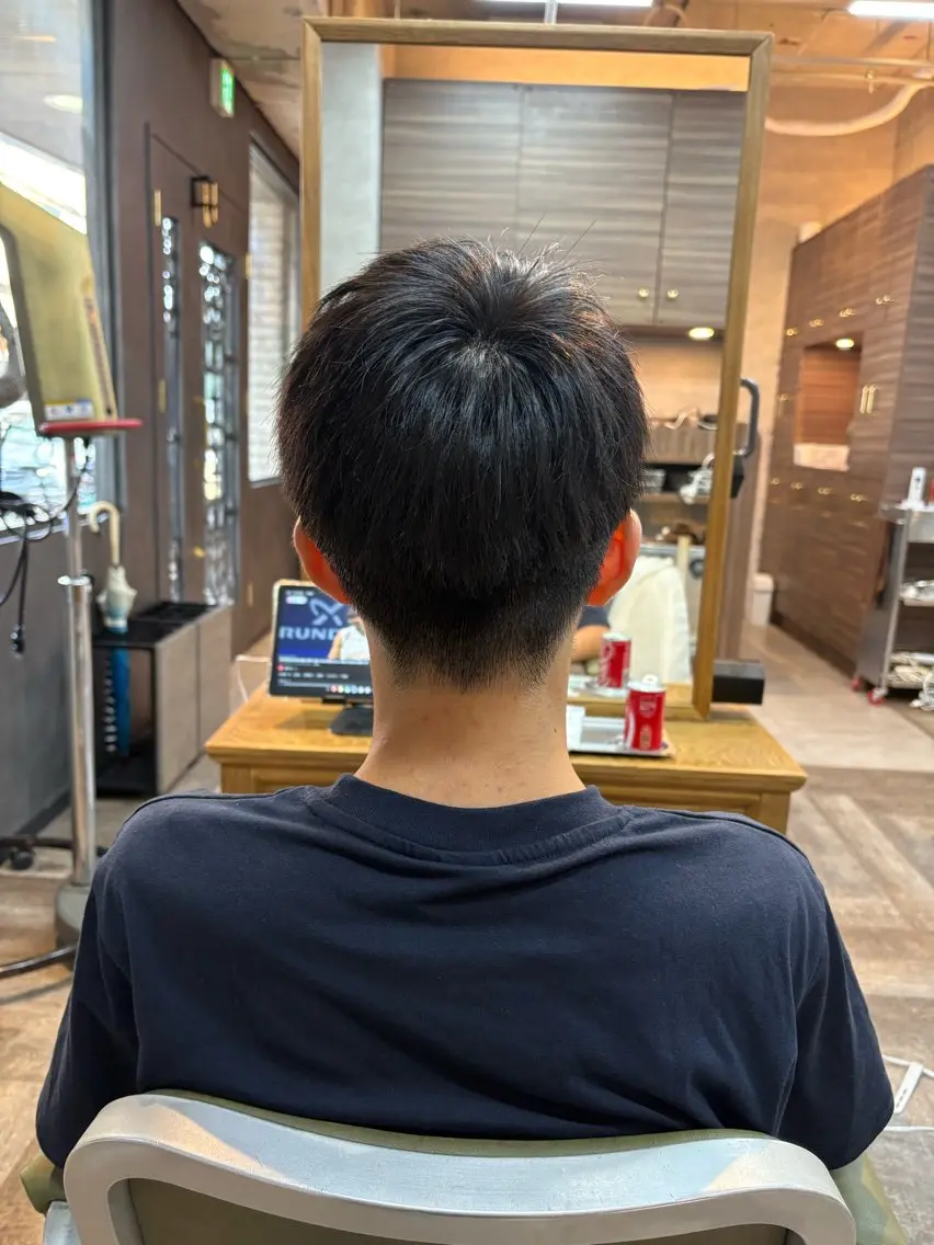 メンズ カット 髪質改善✨透明感 カラー/大木南美のヘアスタイル