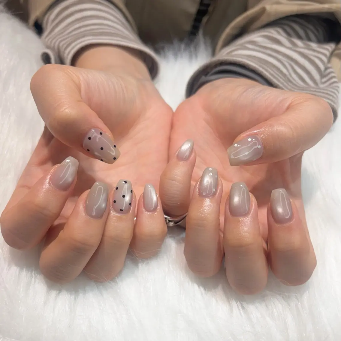ネイル ハンドネイル MEI 🍑 nail OAKのネイルデザイン