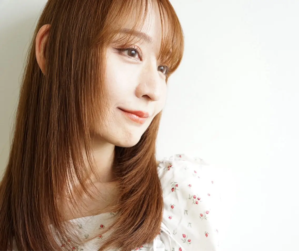 ロング カラー カット ヘアカラー レディースモデル募集 秋久 零のヘアスタイル