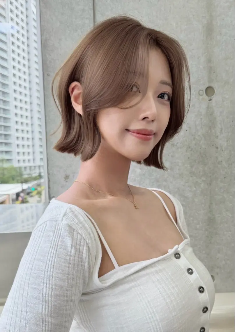 ショート 浦和/ジュエリ 美髪矯正×カット💎のヘアスタイル