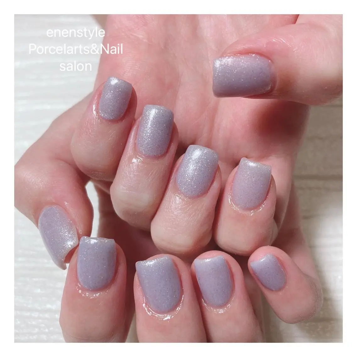 ミディアム ネイル 🐾enen style 🐾のネイルデザイン