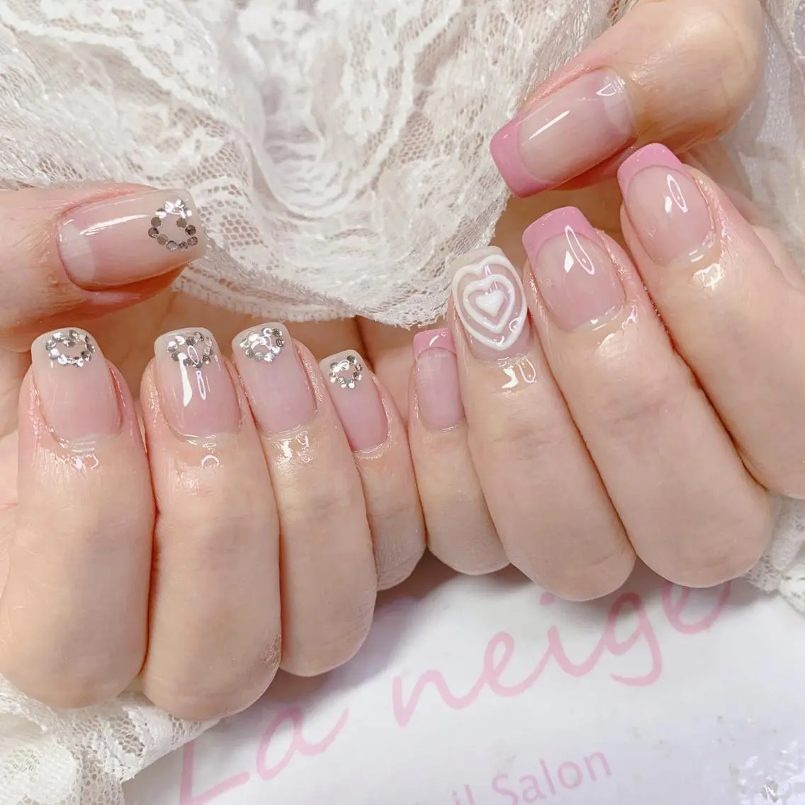 ネイル ハンドネイル La neige* yuki 🐩🌙のネイルデザイン