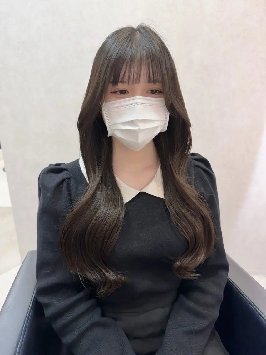 ロング カット 《韓国レイヤー特化》 艶髪✨EMIのヘアスタイル