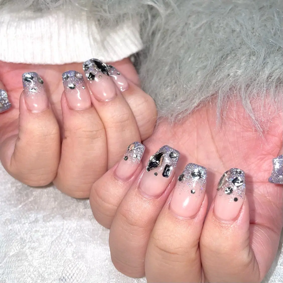 ネイル フラッシュネイル ハンドネイル Nail ヌシん家 AKANEのネイルデザイン
