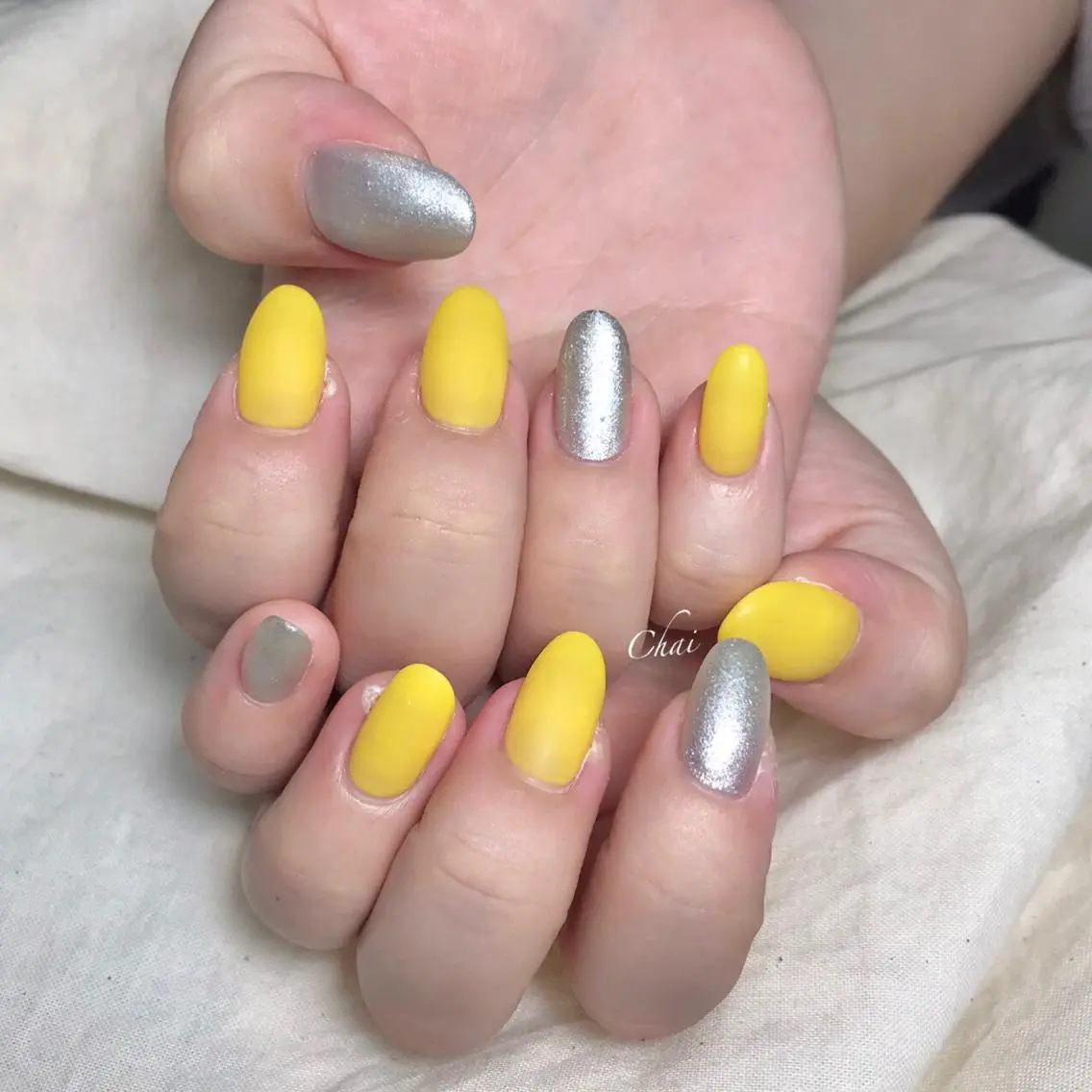 ネイル マットネイル ハンドネイル chai nail _ai📍鶴橋/桃谷のネイルデザイン