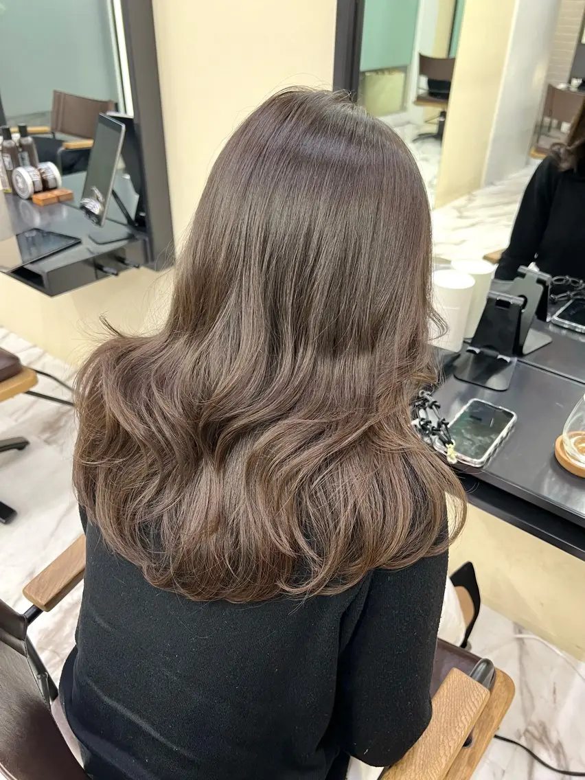 ロング カラー 髪質改善/縮毛矯正 鈴木裕介のヘアスタイル