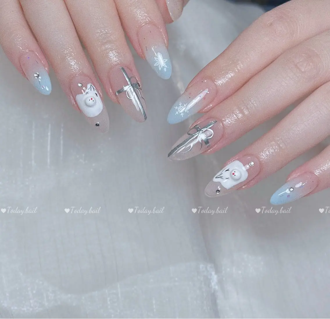 ネイル ハンドネイル 🎀Today nail💅のネイルデザイン