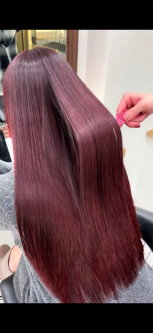 カラー ブリーチ ブリーチなしカラー ピンクカラー 渋谷ブリーチカラー/ 🎀rina🎀のヘアスタイル