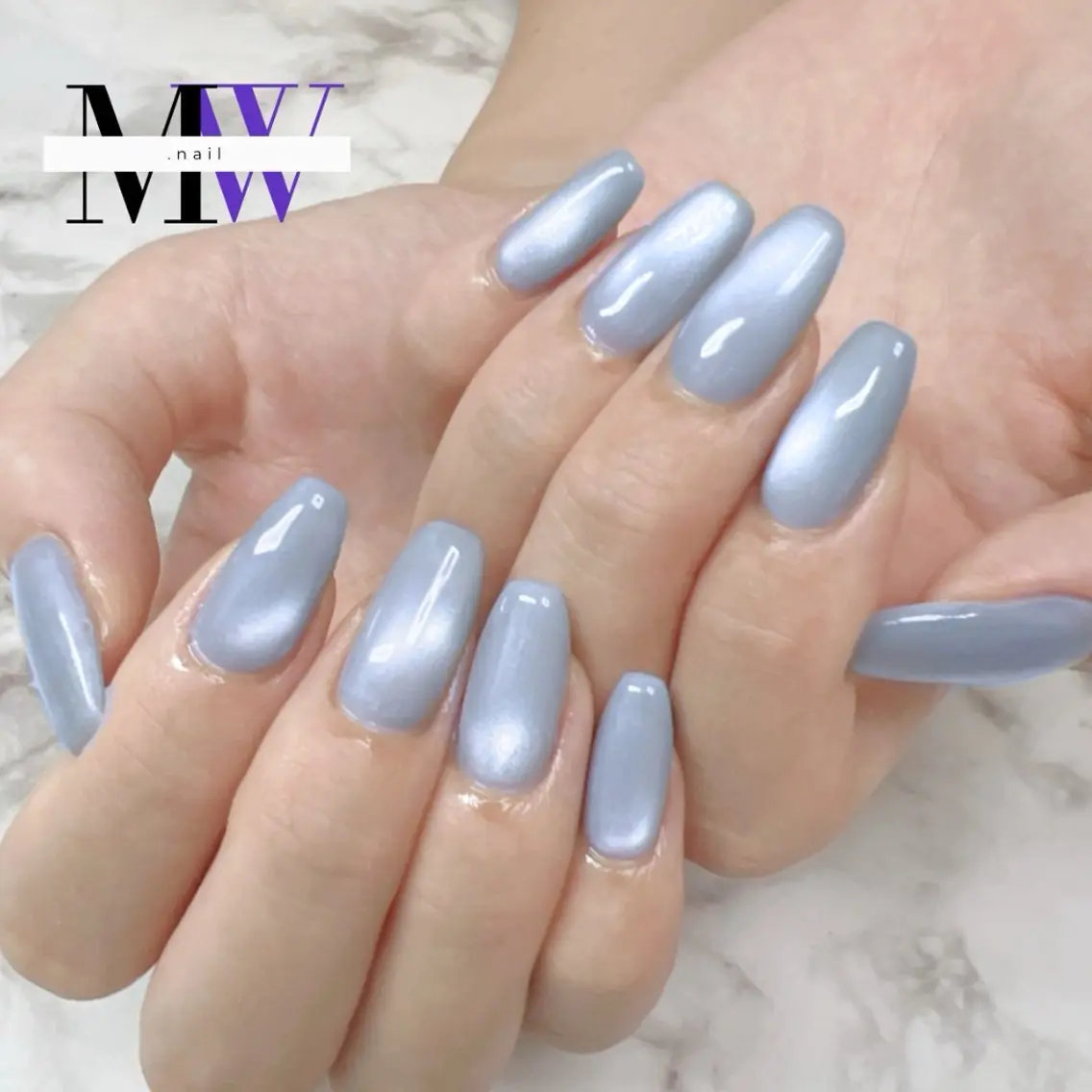 ネイル マグネットネイル ハンドネイル MW .nailのネイルデザイン