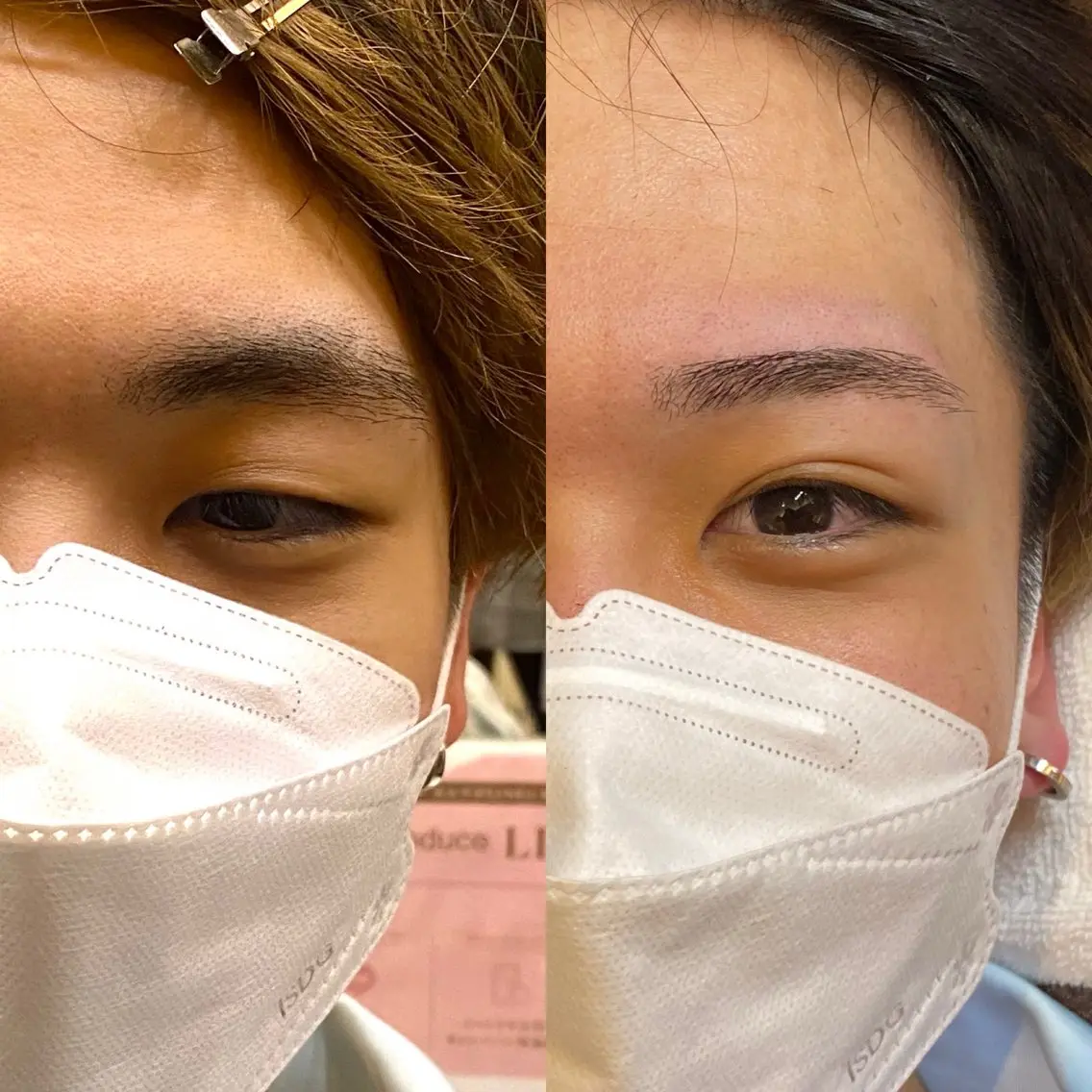 アイブロウ ワックス脱毛 その他(アイブロウ) センターパート職人 店長/TSUBASAのヘアスタイル