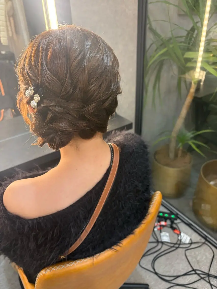 ヘアアレンジ ヘアメイク スーのヘアスタイル
