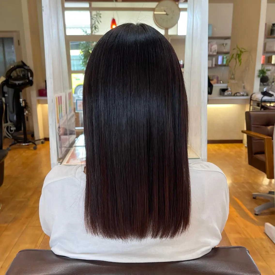 ロング 縮毛矯正 トリートメント 梶谷 和希のヘアスタイル