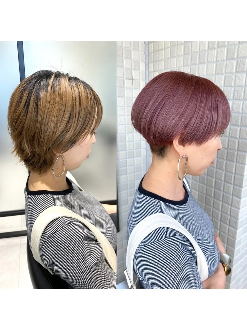 ショート 絹髪質感TR💫 レイヤーカット/熊澤のヘアスタイル