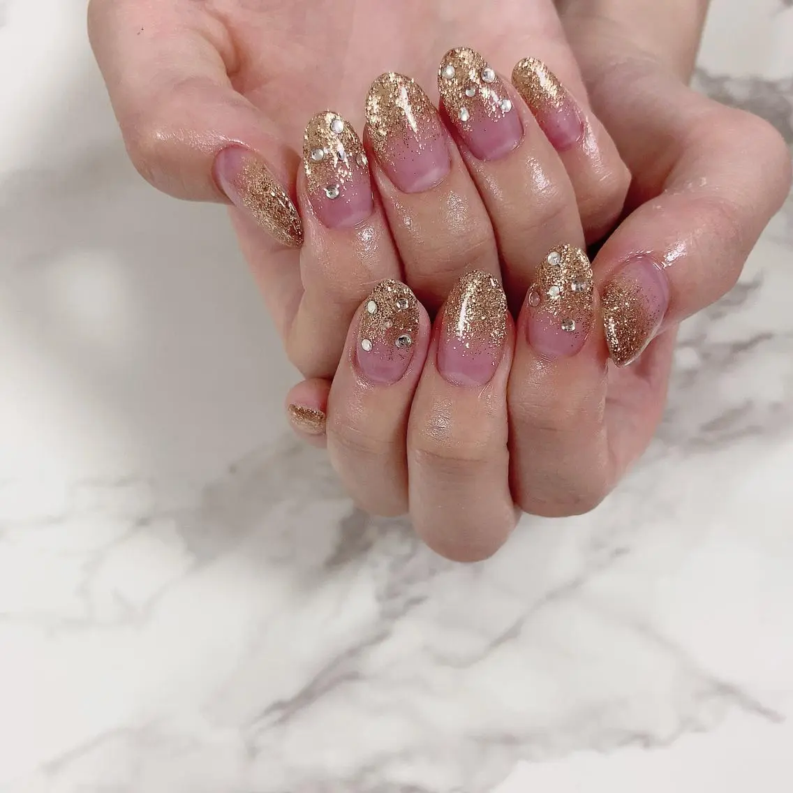 ネイル ストーンネイル ハンドネイル SOL NAILのネイルデザイン