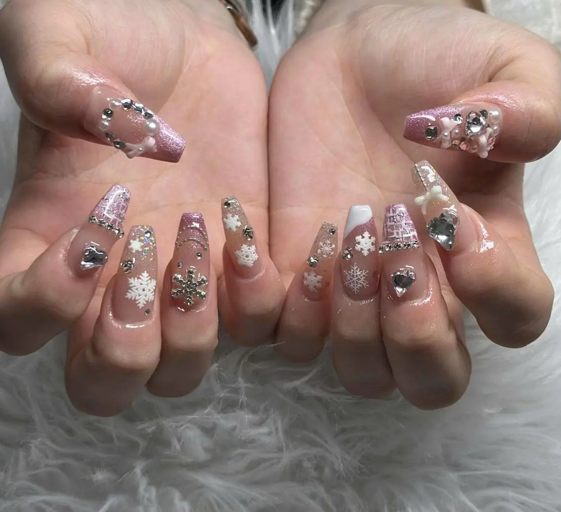 ネイル フレンチネイル ジェルネイル ハロウィン 韓国ネイル マグネットネイル ハンドネイル H.baby Nail Salonのネイルデザイン