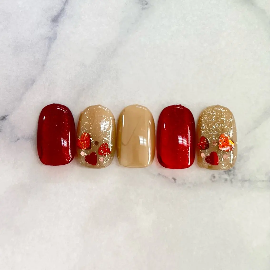ネイル バレンタイン Nail Salon Luire  Naoのネイルデザイン
