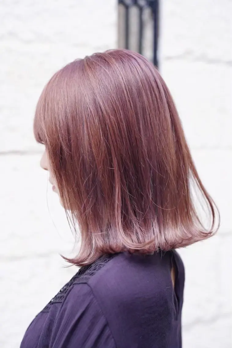 ミディアム カラー 💎 ひより💎のヘアスタイル
