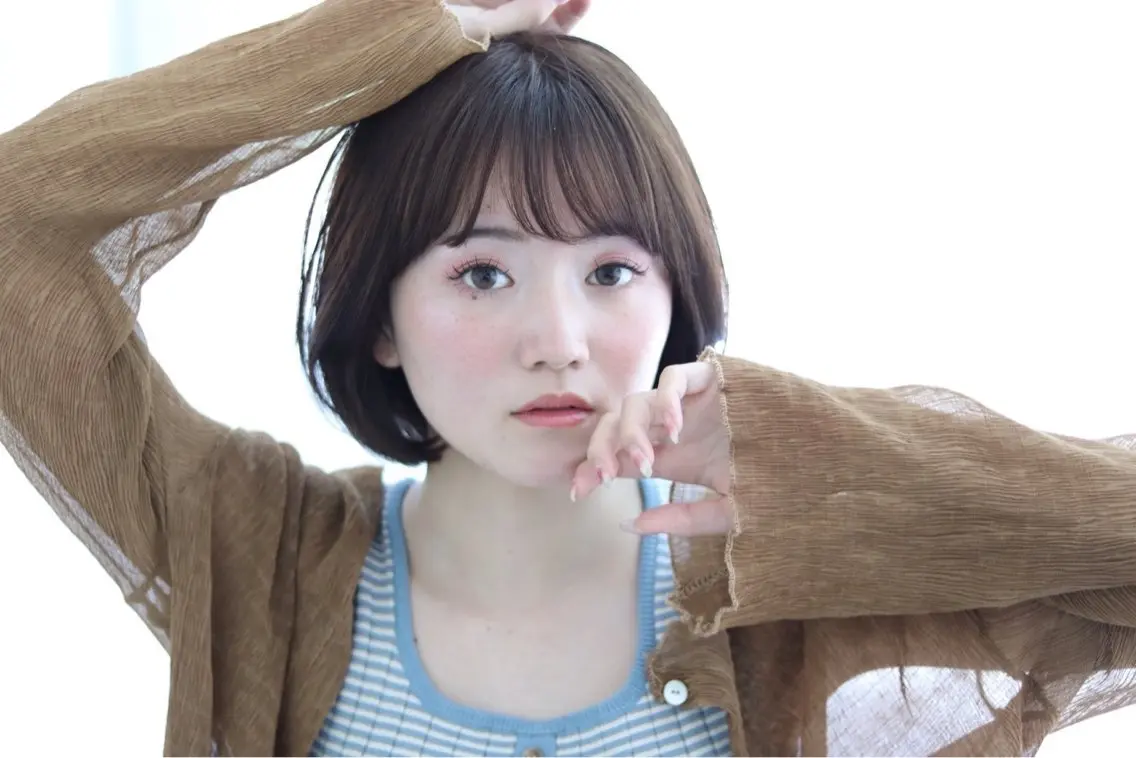 ショート カラー 🕊️池袋美容室🌳 albero武田藍花のヘアスタイル