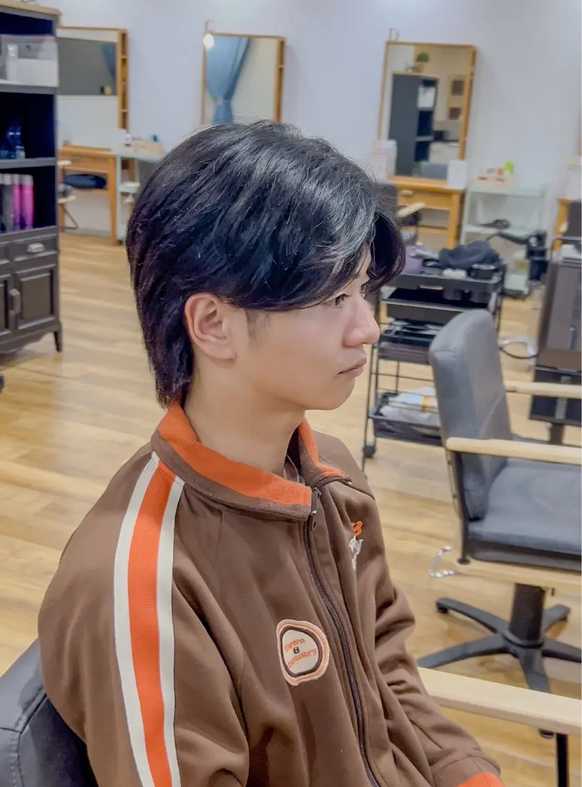 メンズ センターパート カット 川畑 和輝 【メンズ専門】のヘアスタイル