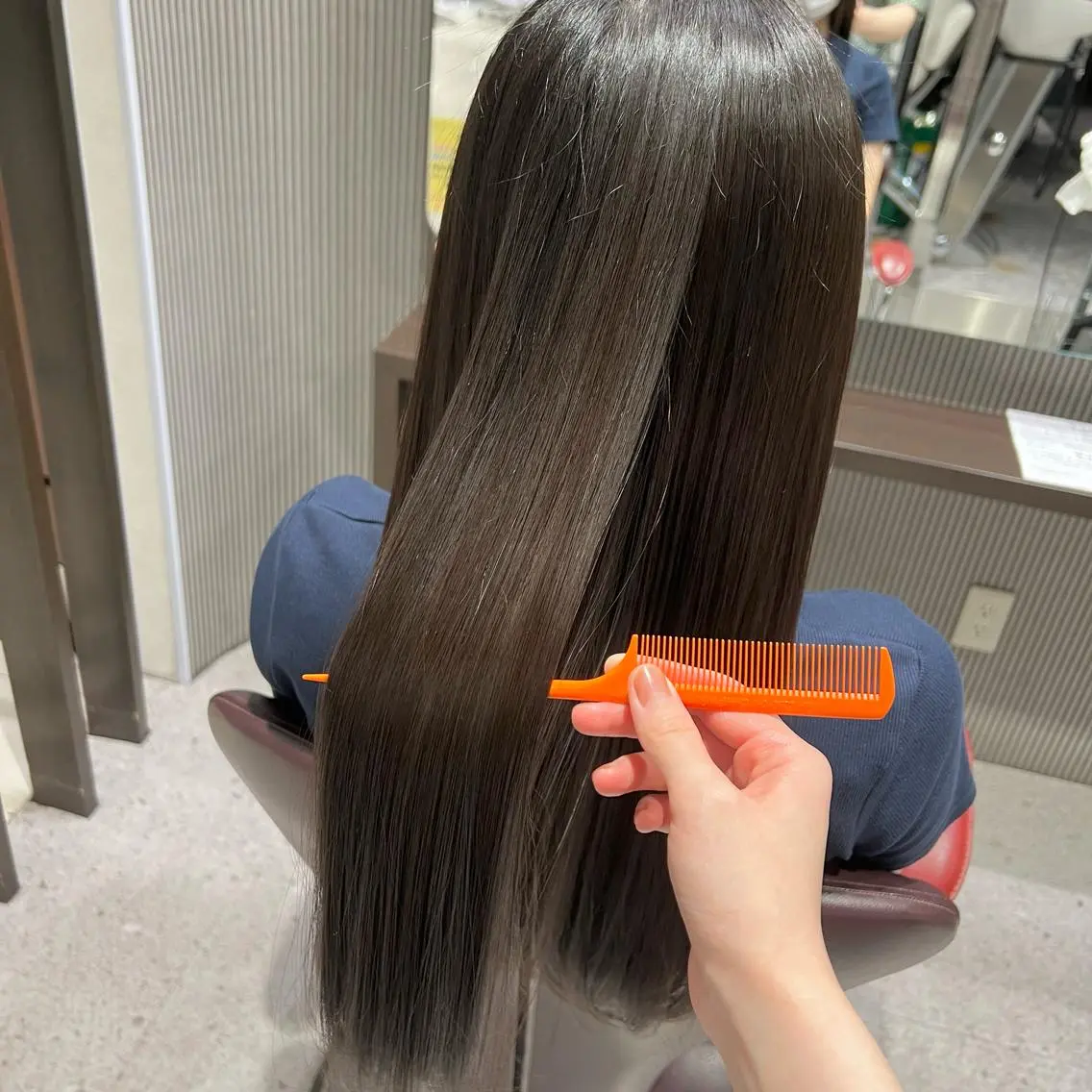 ロング 髪質改善 トリートメント stylist 🐶内藤 成香のヘアスタイル