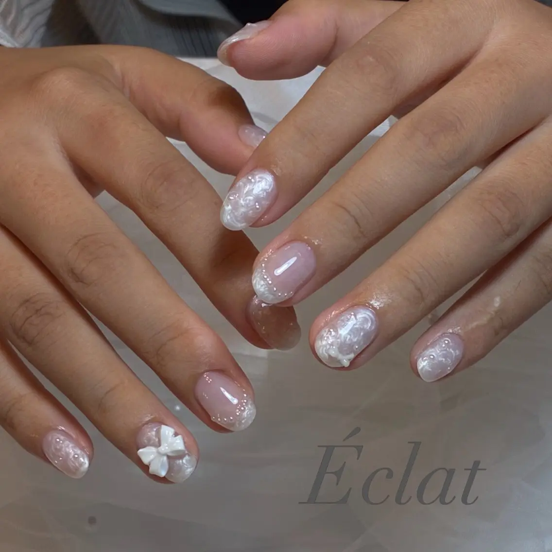ネイル ハンドネイル nail salon Éclatのネイルデザイン