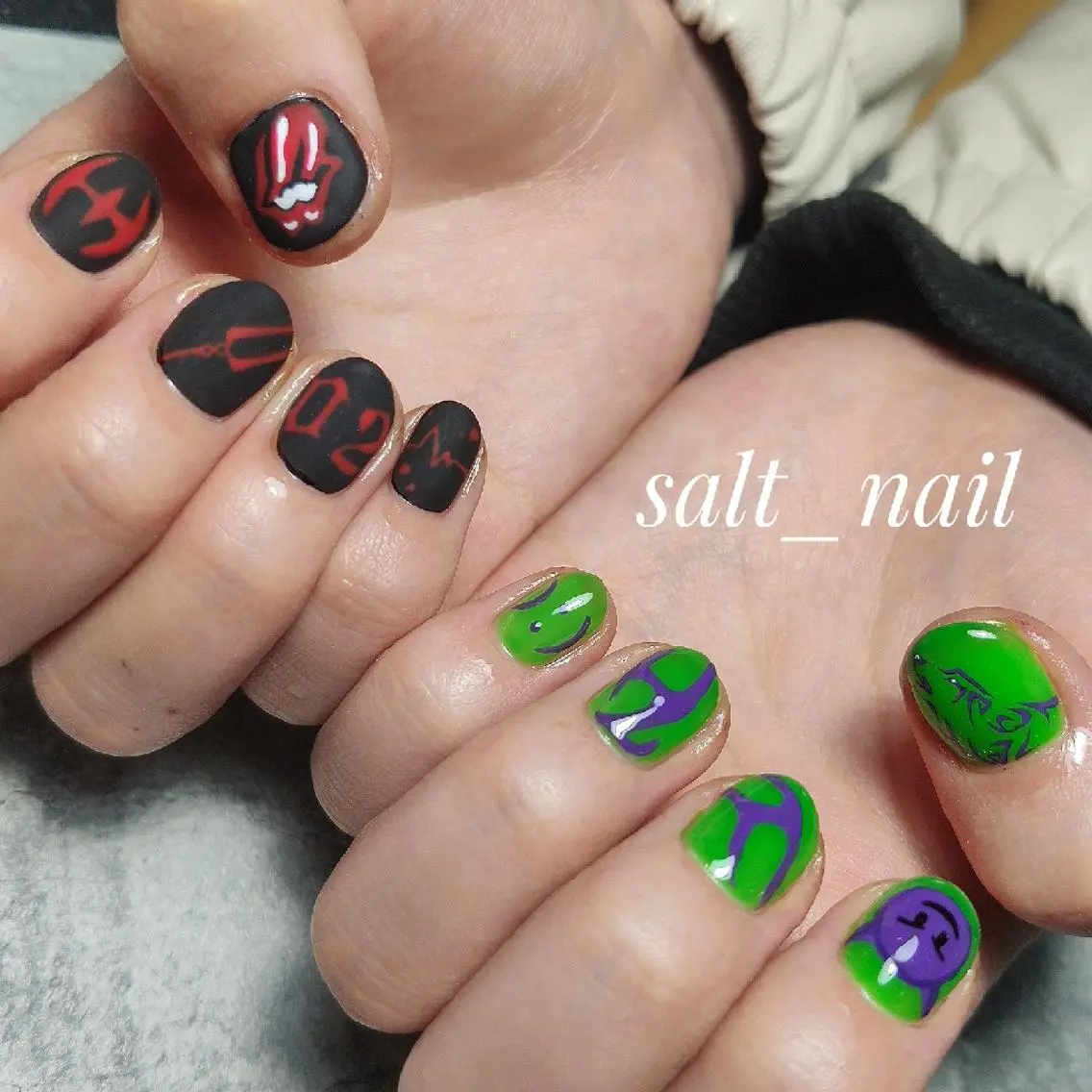 ネイル アートネイル 個人サロン saltnailのネイルデザイン