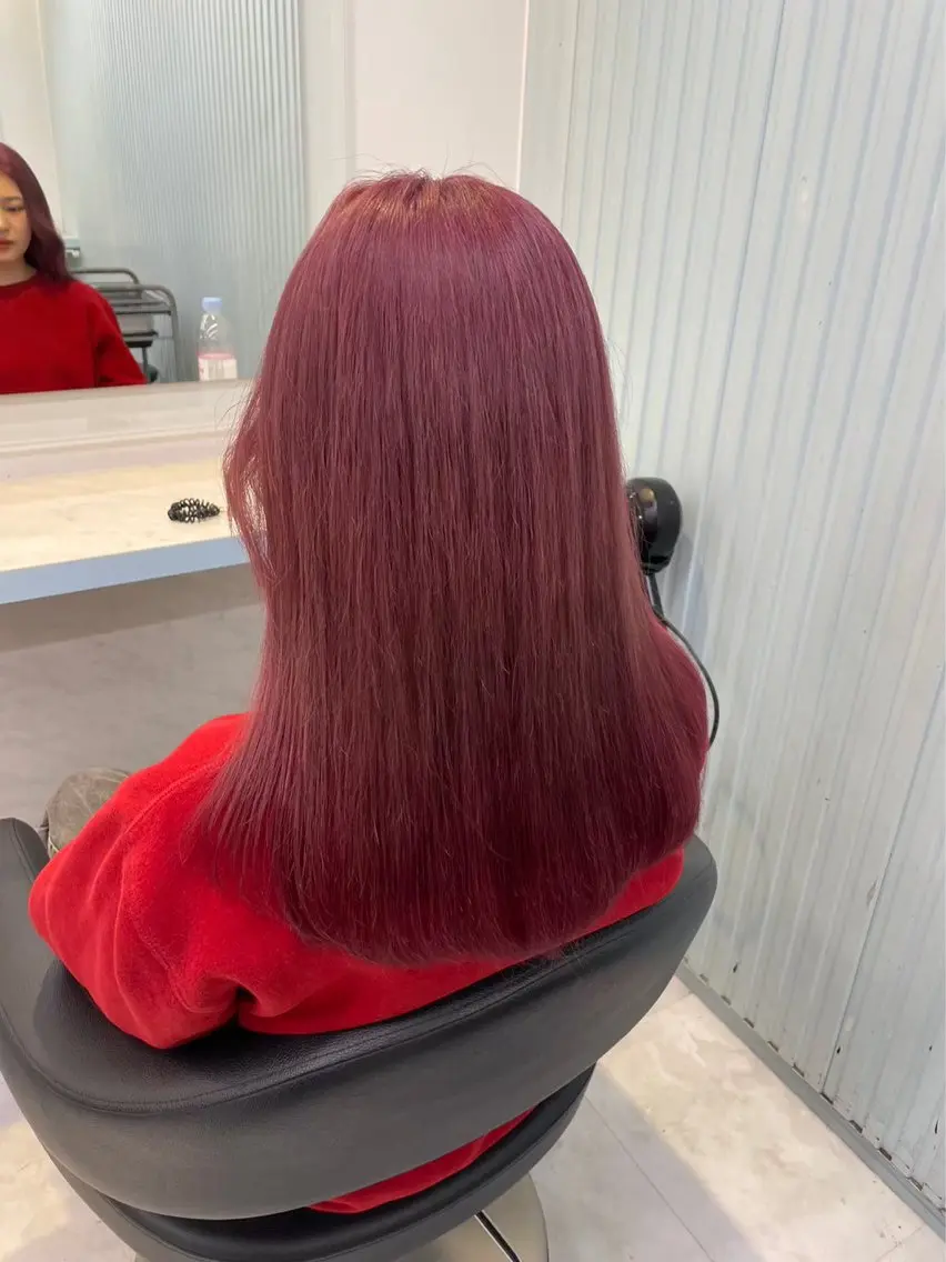 ロング カラー ヘアアレンジ 🎀 yuuka🎀のヘアスタイル