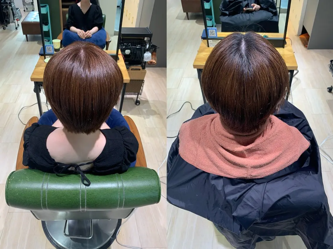 ショート パラッチ MIKAのヘアスタイル
