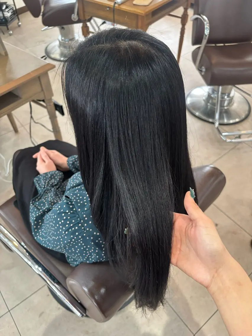 縮毛矯正＋トリートメント🫧の写真