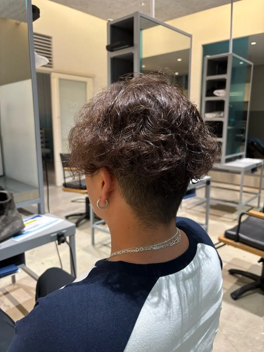 ショート カラー ヘアカラー 笹山 凛音のヘアスタイル