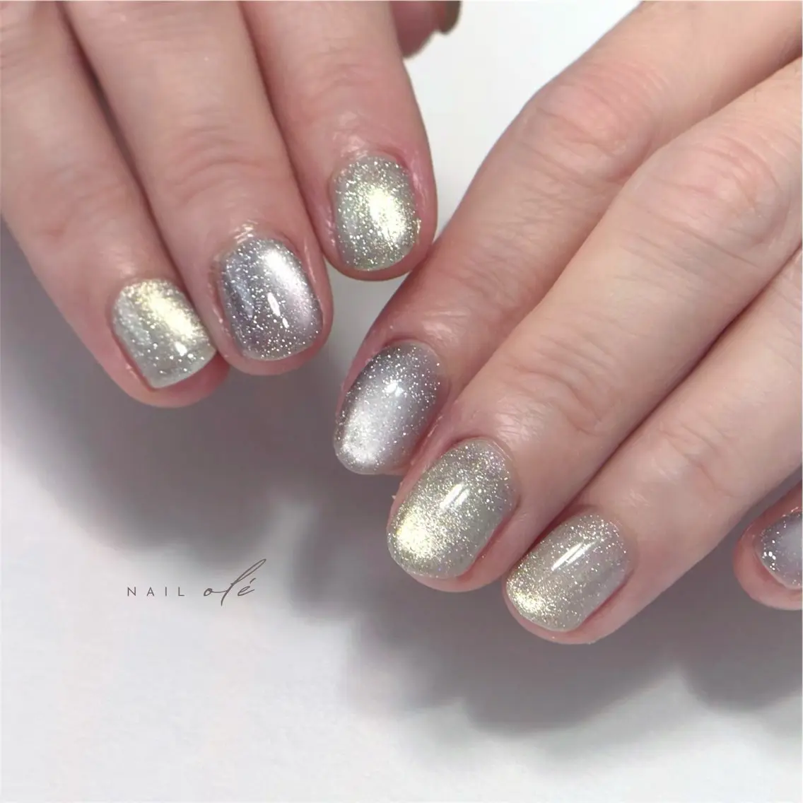 ネイル マグネットネイル シンプルネイル ハンドネイル NAIL oleのネイルデザイン