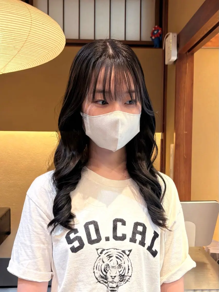 ロング ヘアカラー saho ⟡.·のヘアスタイル