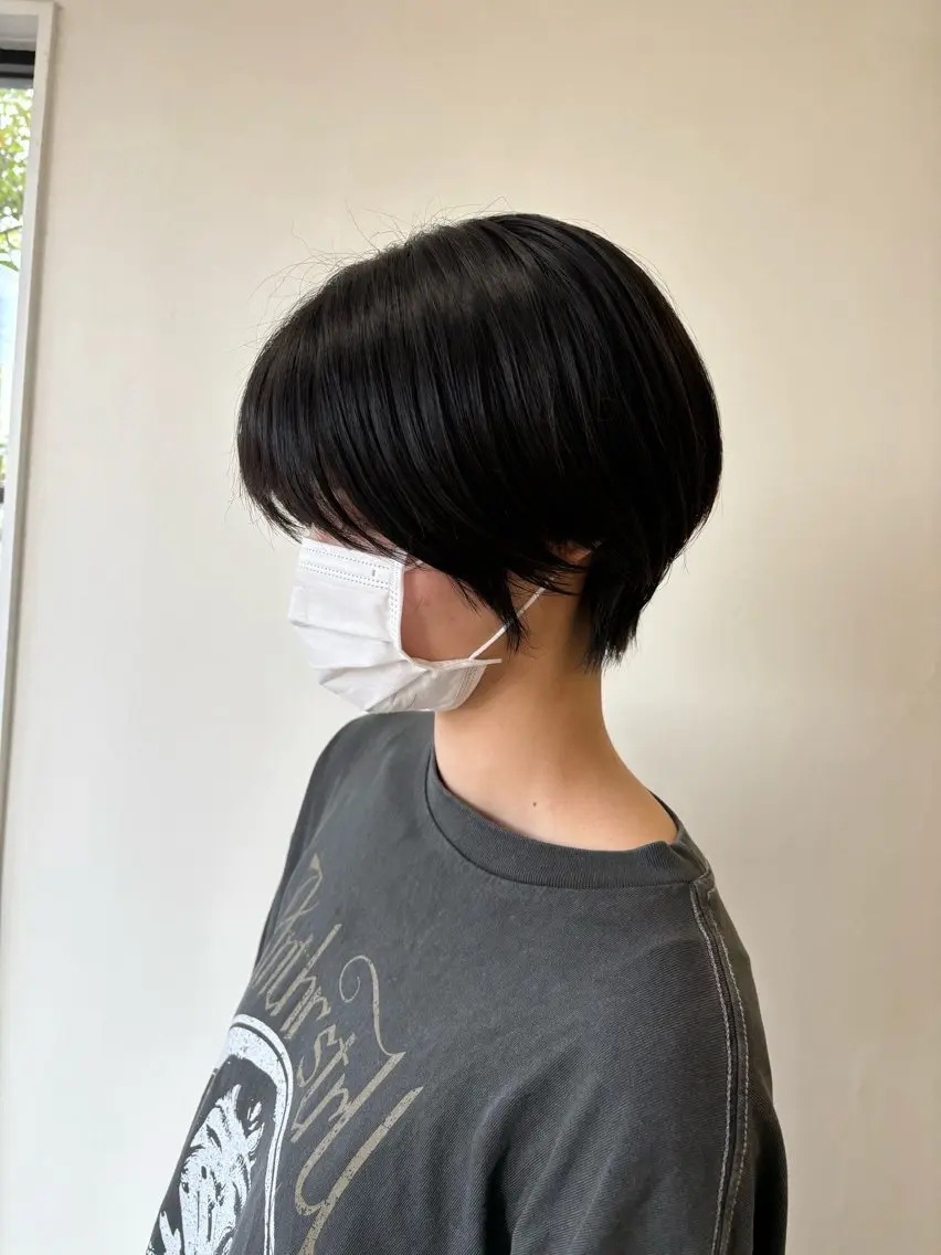 ショート ハンサムショート ショートヘア 鈴木 祐香のヘアスタイル