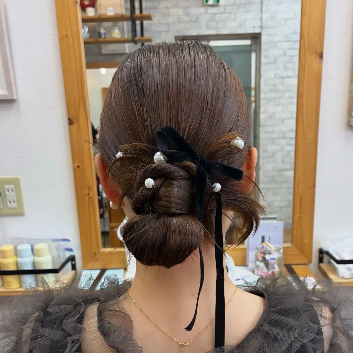 ロング ヘアアレンジ 成人式 結婚式・ブライダル トリートメント ヘアセット KAREN🕊️ 大宮美容室のヘアスタイル