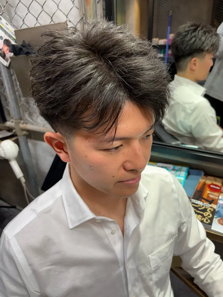 ショート メンズ 渋谷 【メンズ特化】ナゴムのヘアスタイル