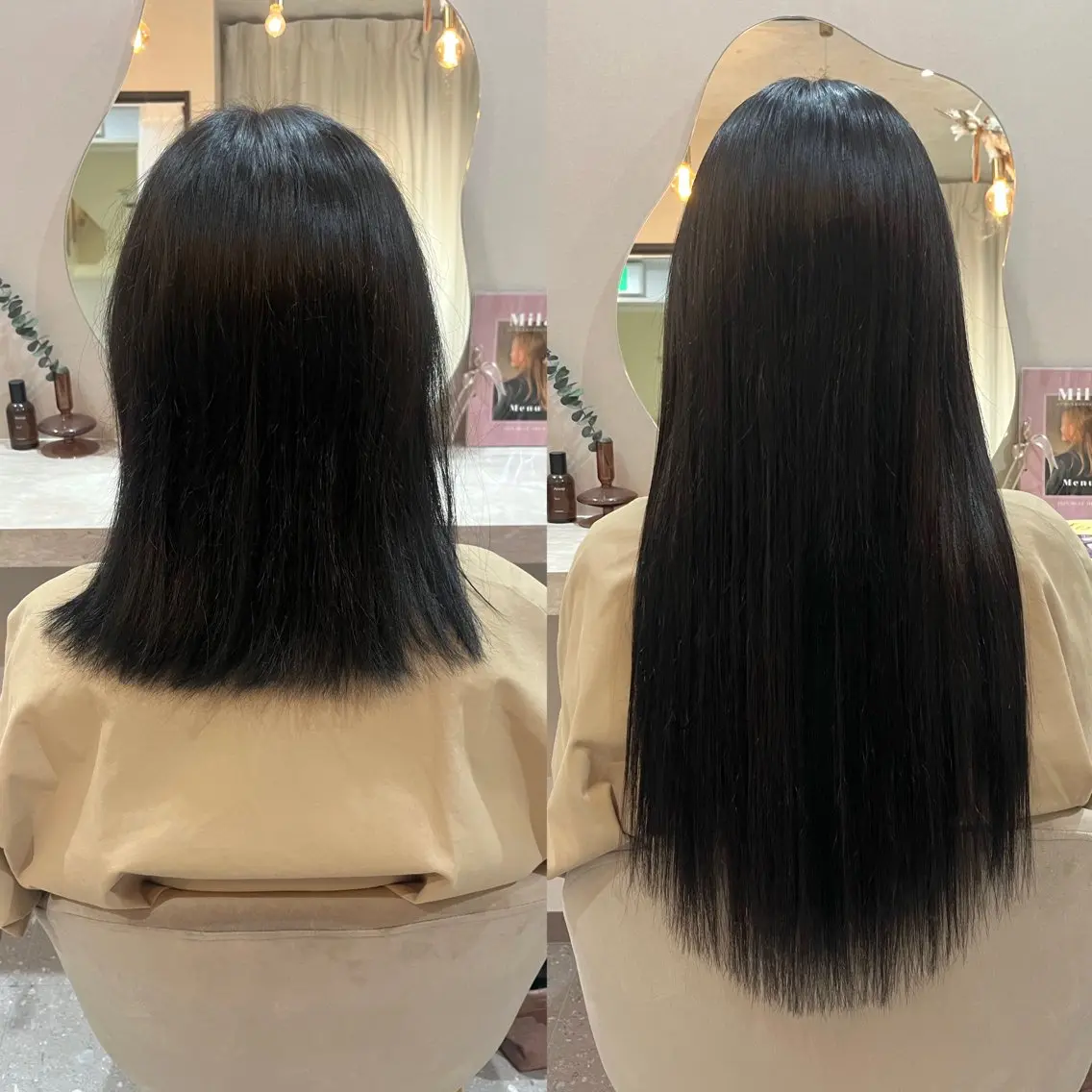 ロング ヘアアレンジ エクステ Mila Akariのヘアスタイル
