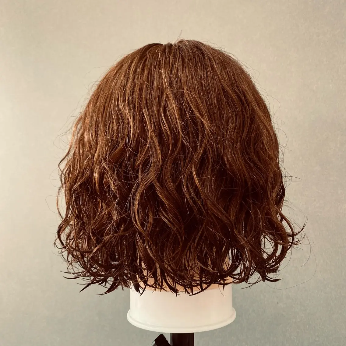 ミディアム パーマ カット パーマ パーマモデル募集中 渥美翔人のヘアスタイル