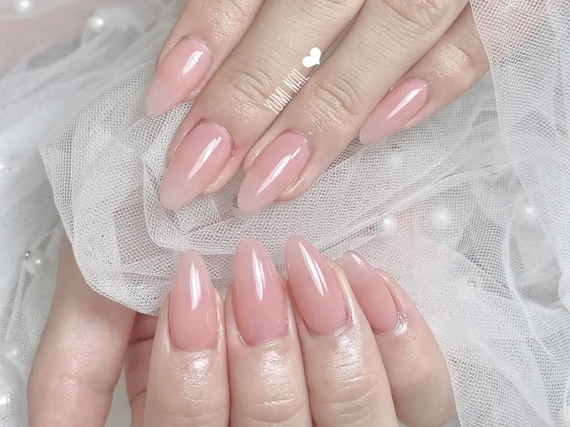 ネイル ハンドネイル 𝐲𝐮𝐦𝐢🎀 長さ出しデザイン専門のネイルデザイン