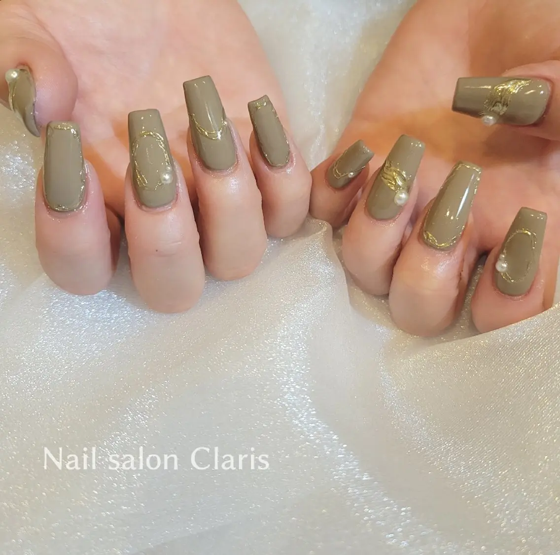 ネイル アートネイル スカルプネイル Nailsalon Clarisのネイルデザイン