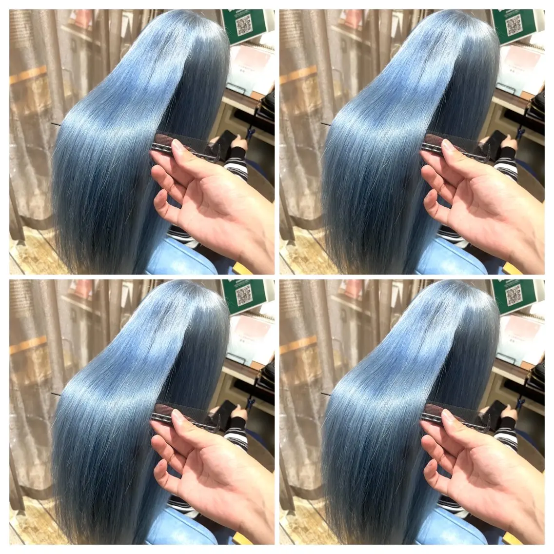 ロング 髪質改善/艶カラー ⚡️コメス/錦糸町のヘアスタイル