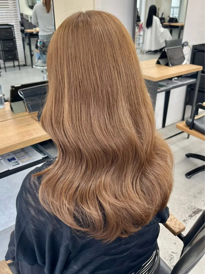 ミディアム カット ヘアカラー 🫧透明感カラー/ ナルハ🫧のヘアスタイル
