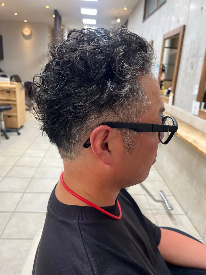 ショート パーマ たなか なおのヘアスタイル