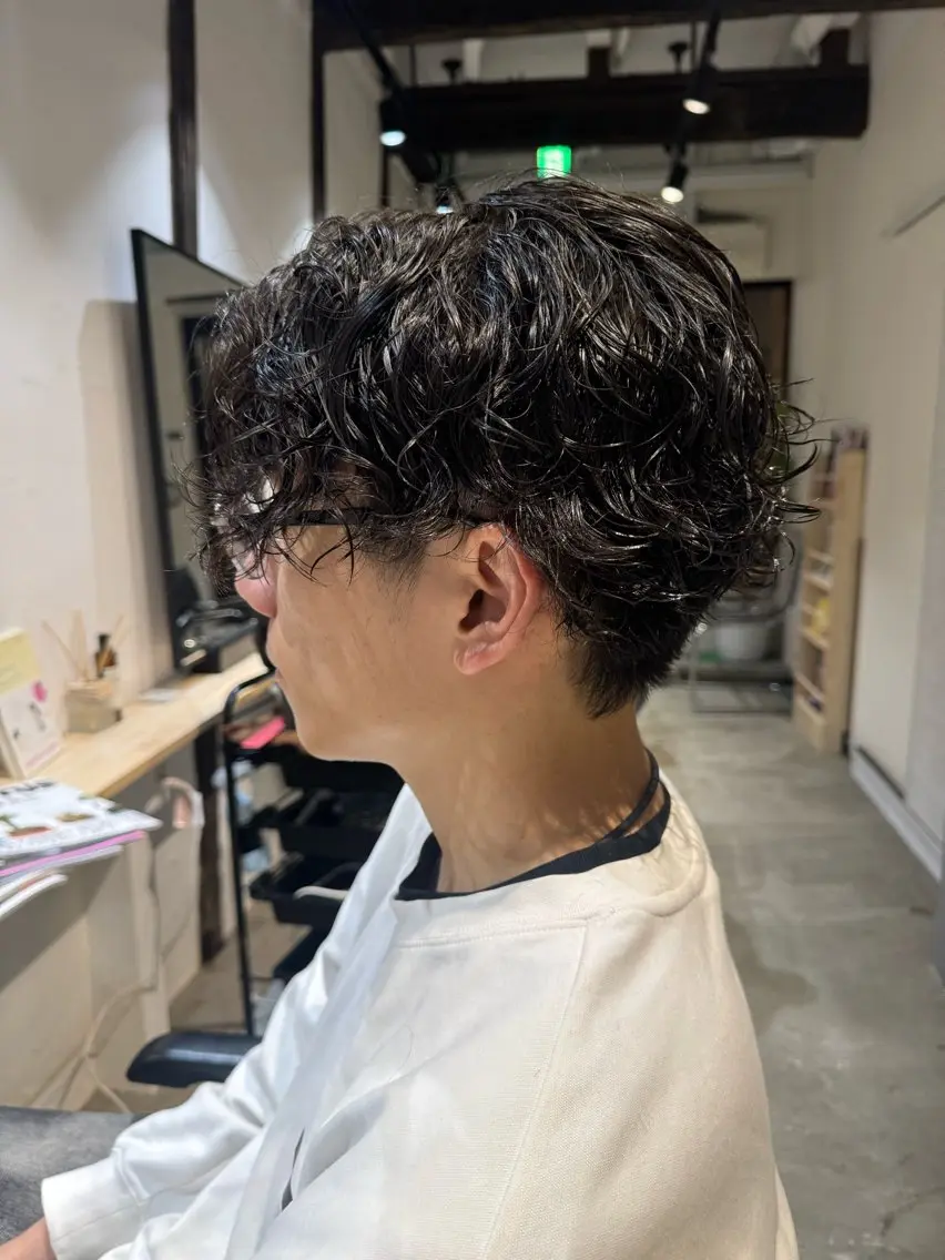 パーマ カット パーマ 艶カラー 🩵NATSUKIのヘアスタイル