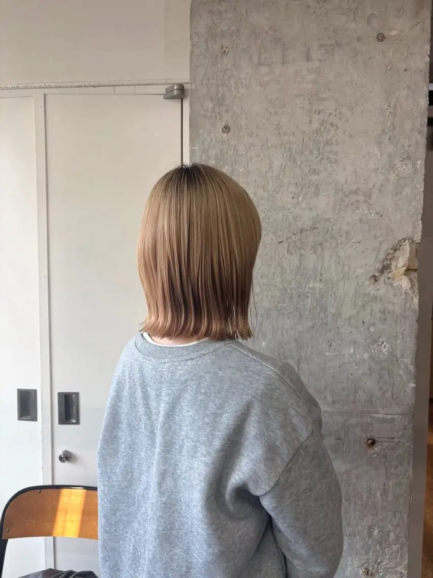 似合わせカット+3step treatment🫧の写真