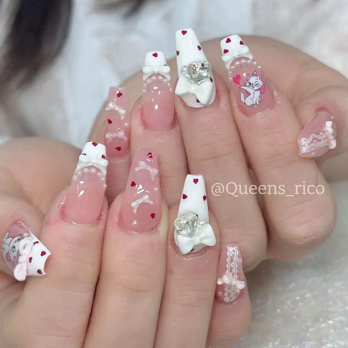 ネイル ハンドネイル Queen’s 歌舞伎町店のネイルデザイン