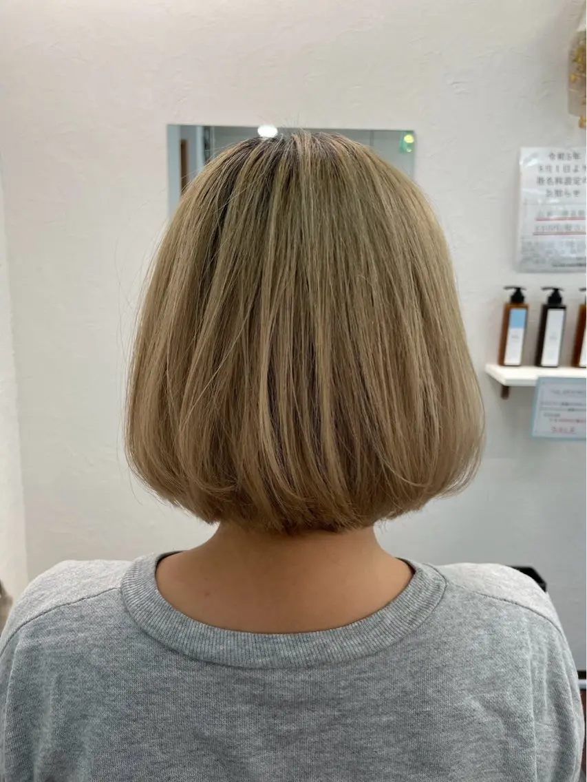 ショート ヘッドスパ 三原 友美のヘアスタイル